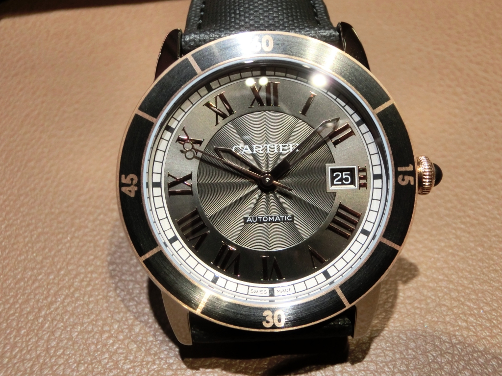 カルティエ CARTIER W2RN0005 クロワジエール デイト 自動巻き