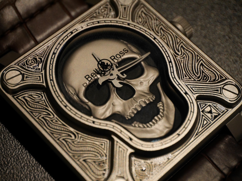 Bell & ross burning skull 2025