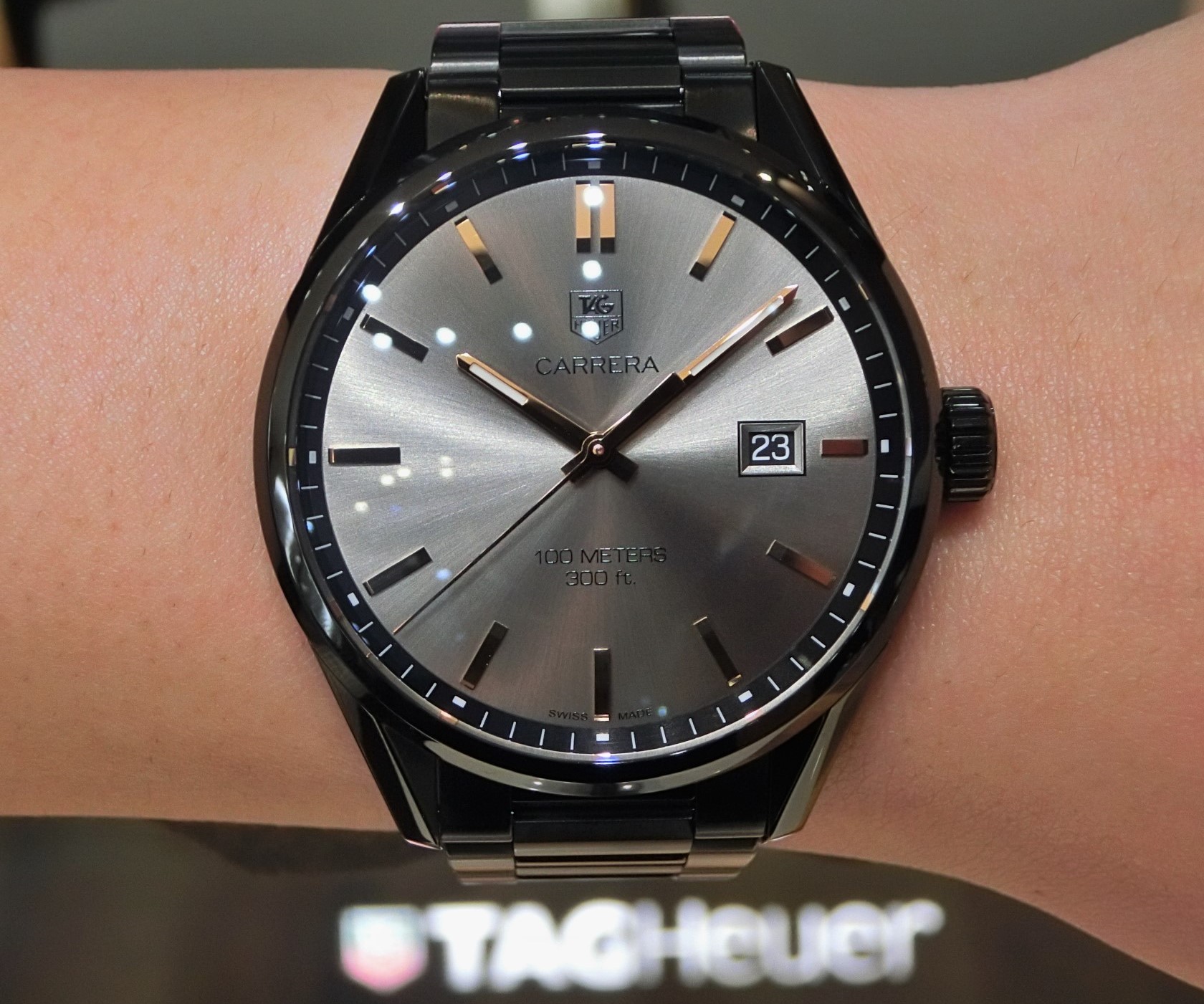 ライオンが可愛い　タグ・ホイヤー　カレラ　カーラ・デルヴィーニュ限定モデル　 - TAG Heuer 