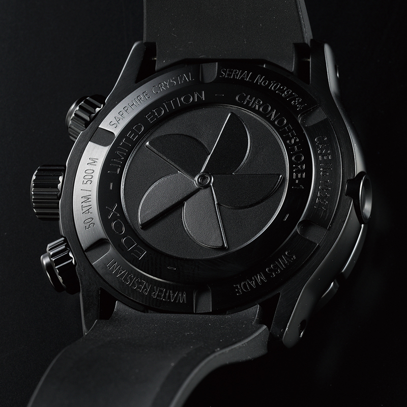エドックス クロノオフショア1 500本限定 リミテッドエディション 10221-37N1-VM1-S メンズ メンズ腕時計 | hris