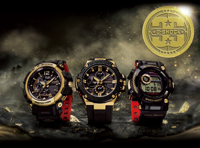 G-SHOCK35周年～第2弾限定モデル予約開始『GOLD TORNADO』～11月1日始動～は完売