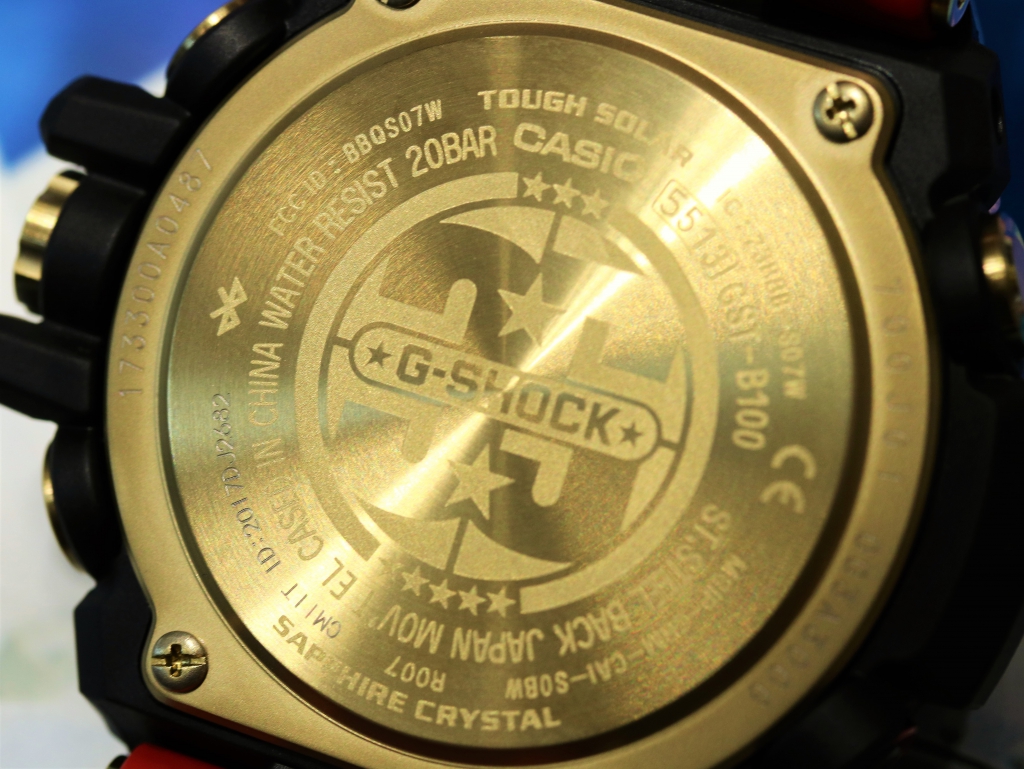 専用G-SHOCK  GST-B100TFB-1AJR  35周年　限定