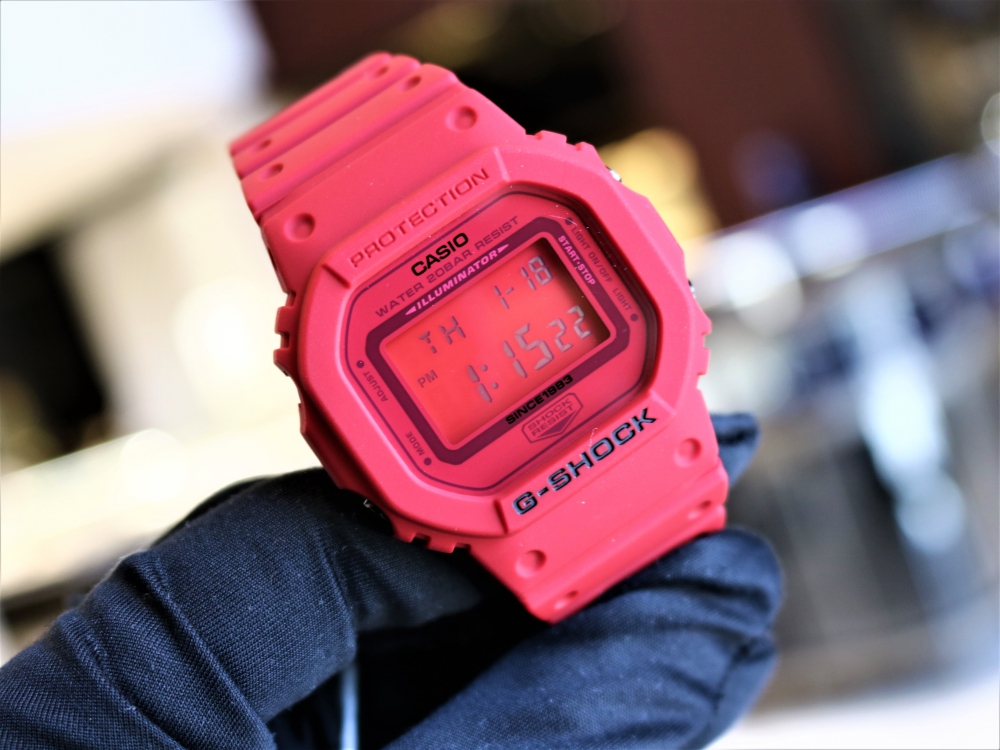 G-SHOCK35周年～第3弾モデル『RED OUT』～1月19日発売～は完売 - G-SHOCK 