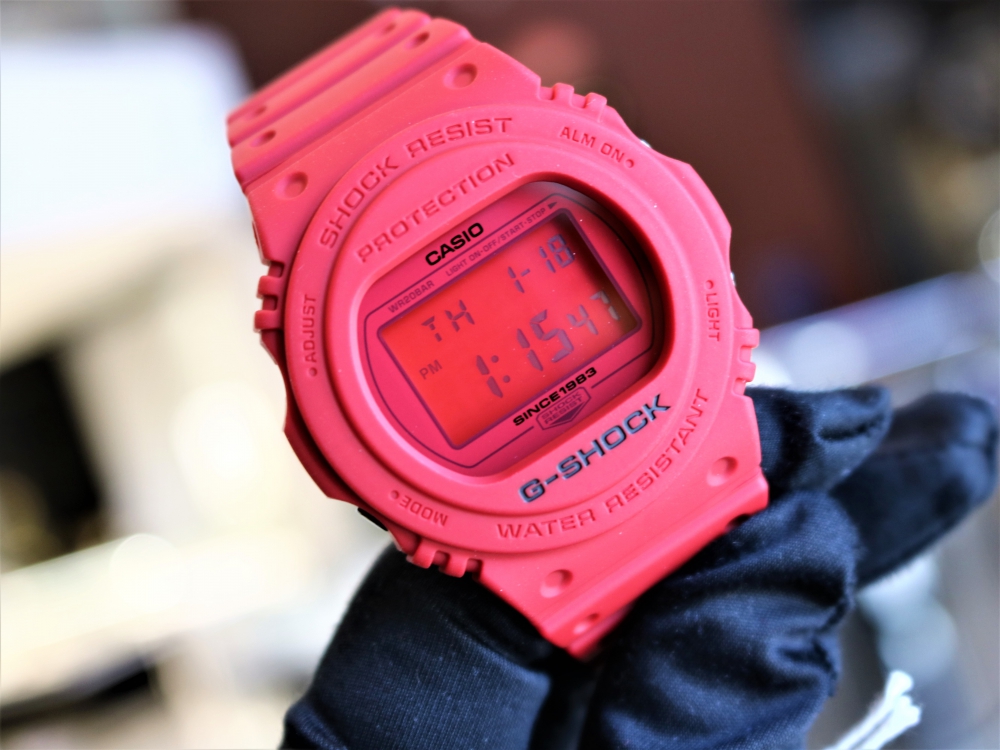 G-SHOCK35周年～第3弾モデル『RED OUT』～1月19日発売～は完売 