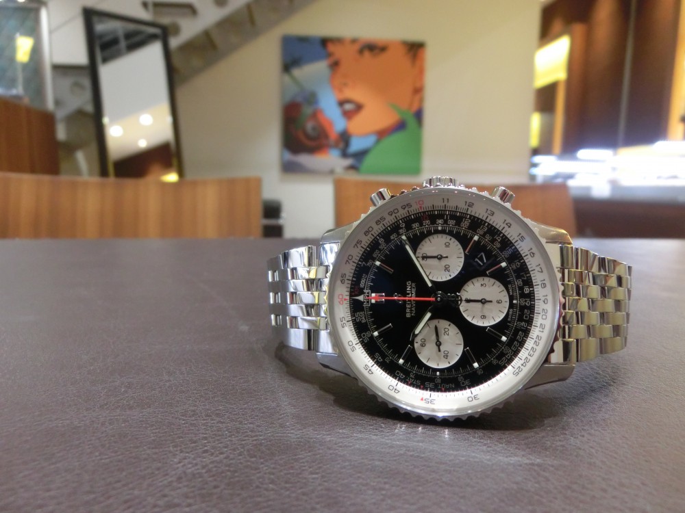 2018年新作！定番ナビタイマー1 B01クロノグラフ43初入荷！ - BREITLING 