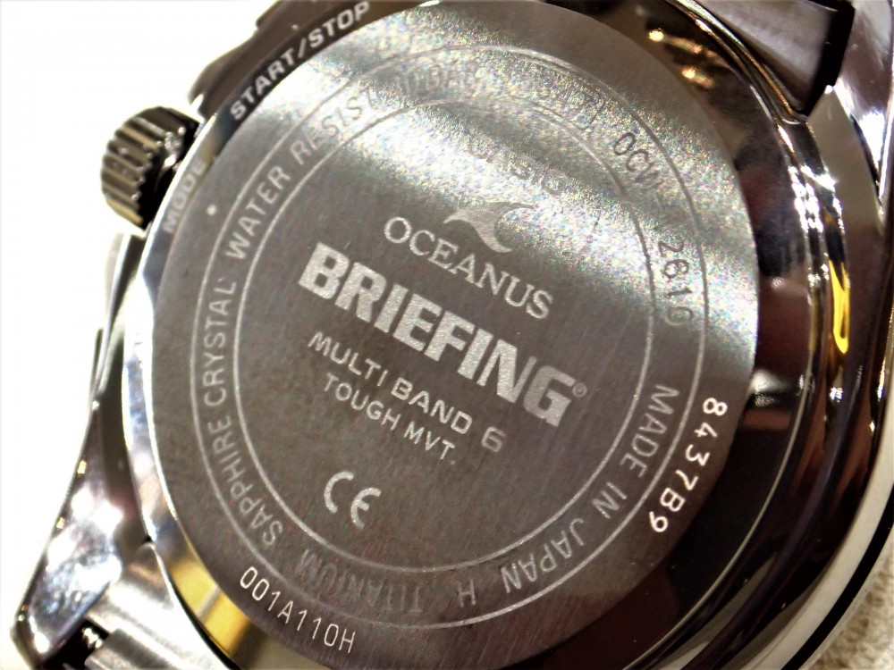 OCW-T2610BR-1AJR　OCEANUS　BRIEFING　コラボモデル