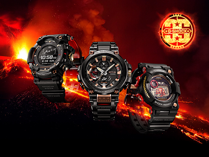 本日発売〜” G-SHOCK35周年”最終章～第6弾モデル『MAGMA OCEAN』完売