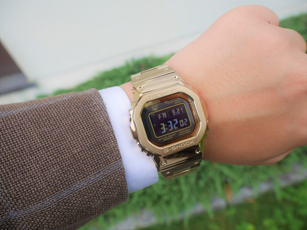 カシオ G-SHOCK フルメタル GMW-B5000GD-9JF