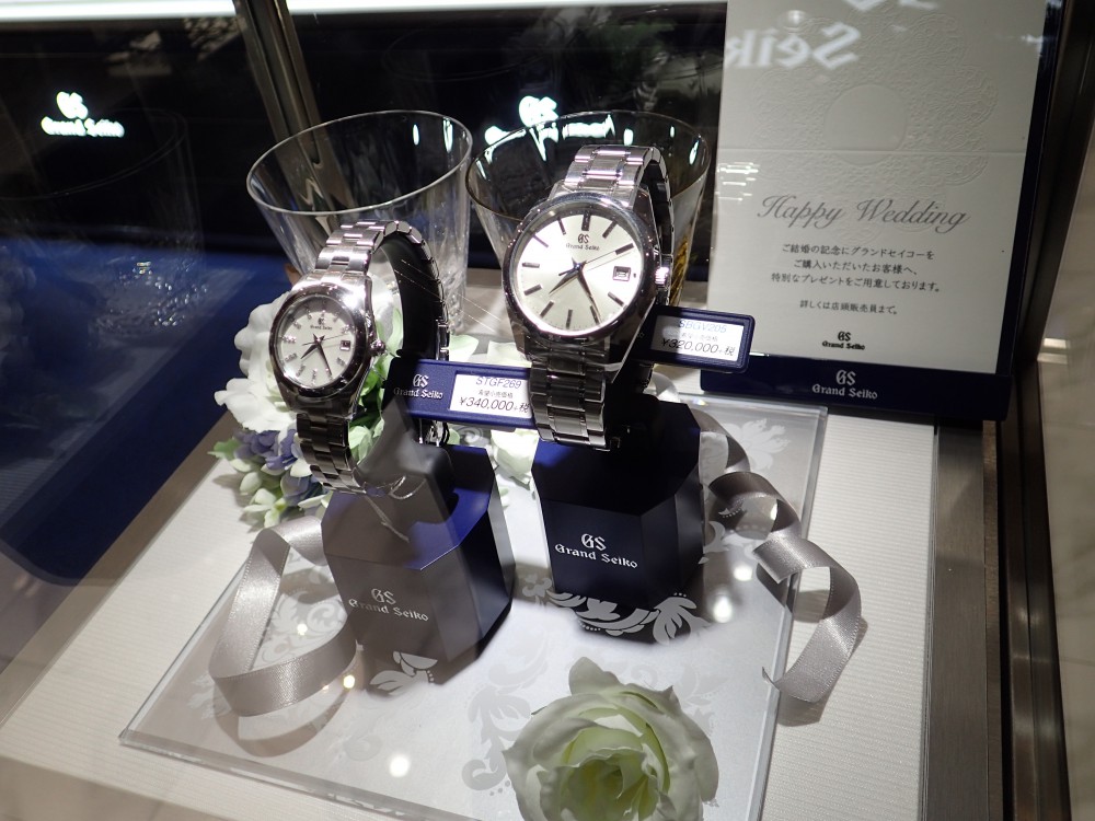 シンプルウォッチでペアがオススメ~グランドセイコーフェア開催中~ - Grand Seiko 