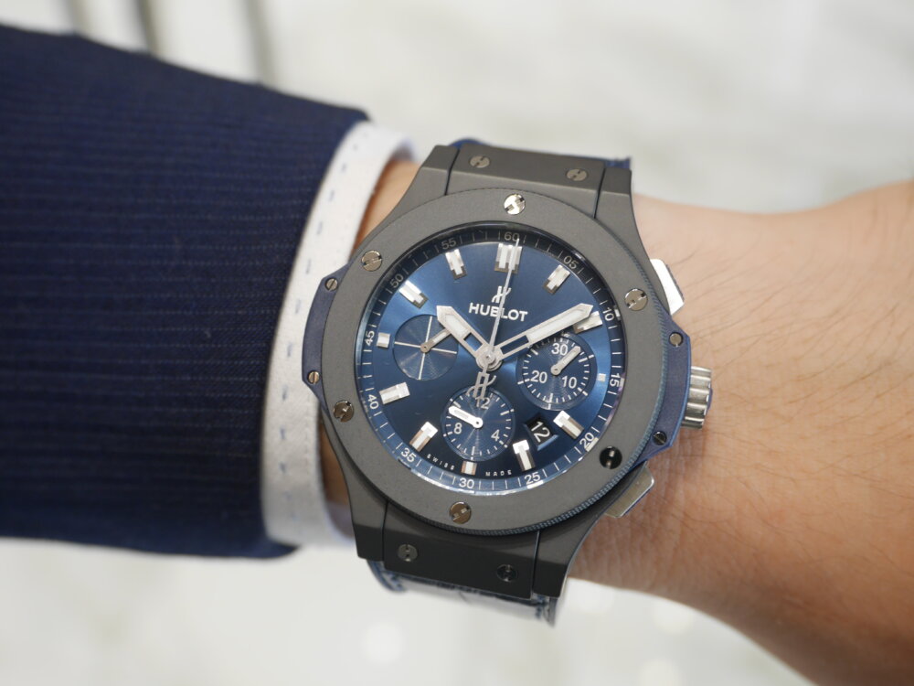 腕元爽やかブルーで決める ウブロビッグバン×フレッドフォース10 - HUBLOT 