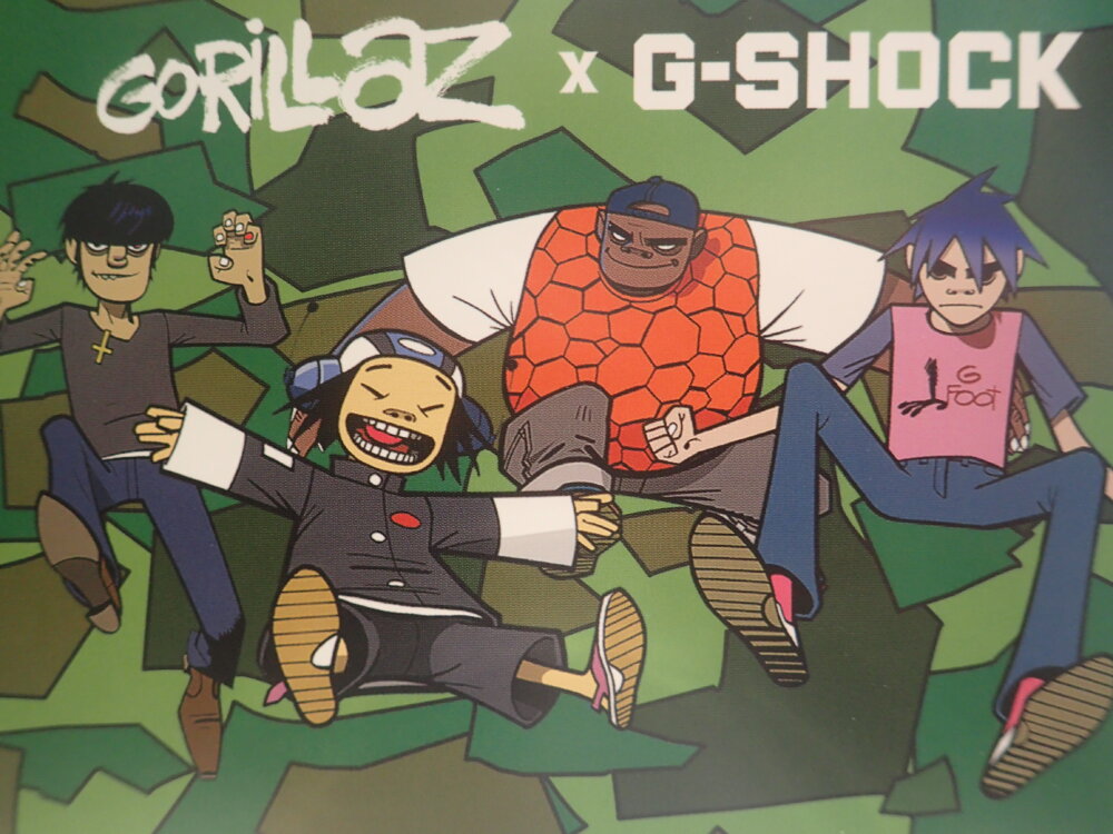 本日発売！！G-SHCOK×Gorillaz コラボモデル 入荷しております。～完売しました～ - G-SHOCK 