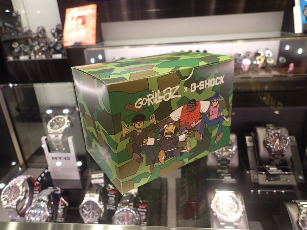 本日発売！！G-SHCOK×Gorillaz コラボモデル 入荷しております。～完売しました～ - G-SHOCK 