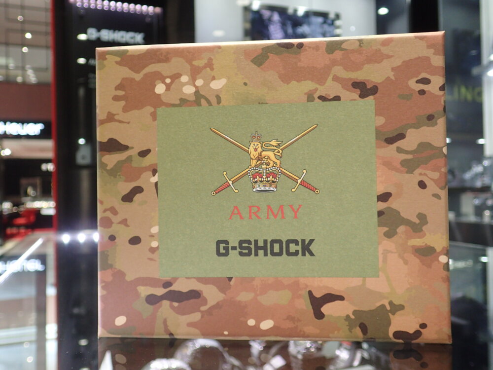 G-SHOCK イギリス陸軍コラボモデル GG-B100BA-1AJR 入荷しました! - G-SHOCK 