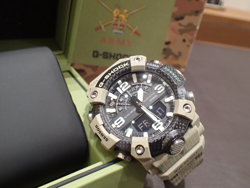 G-SHOCK イギリス陸軍コラボモデル GG-B100BA-1AJR 入荷しました ...