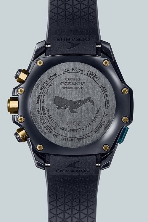 CASIO オシアナスOCW-P2000S-1AJR世界限定150本　ダイバーズ