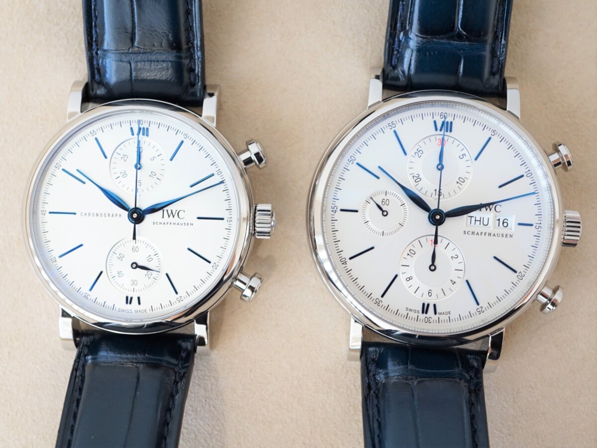 何が違う？IWCのポートフィノクロノ42ｍｍと39ｍｍ - IWC 