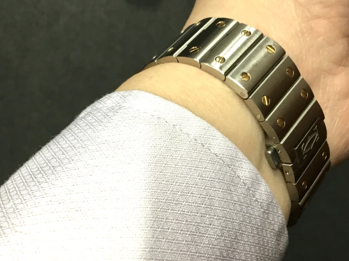 腕時計のメタルブレスレット、適切なサイズはどのくらいがいい ...