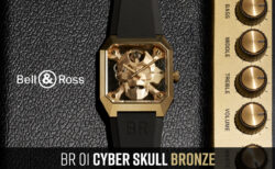 ベル＆ロスから特別な1本「BR01 CYBER SKULL BRONZE」