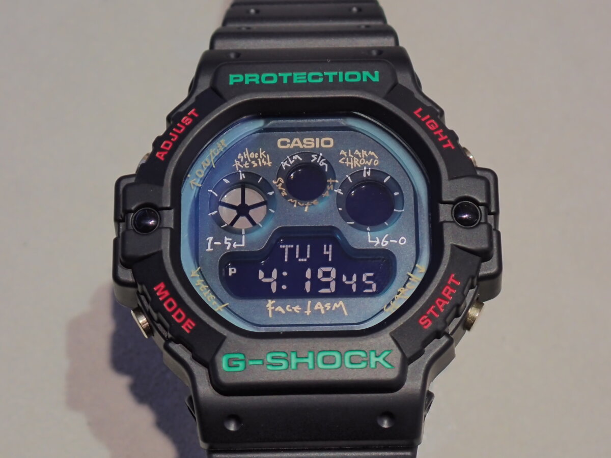 「G-SHOCK」×「ファセッタズム」落合宏理デザイナーの世界観が詰め込まれた時計 - G-SHOCK 