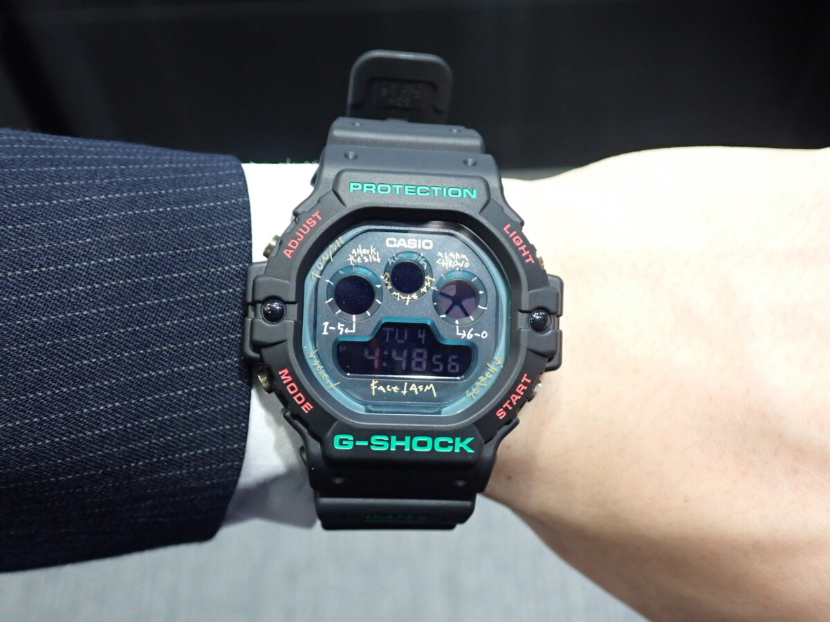 「G-SHOCK」×「ファセッタズム」落合宏理デザイナーの世界観が詰め込まれた時計 - G-SHOCK 