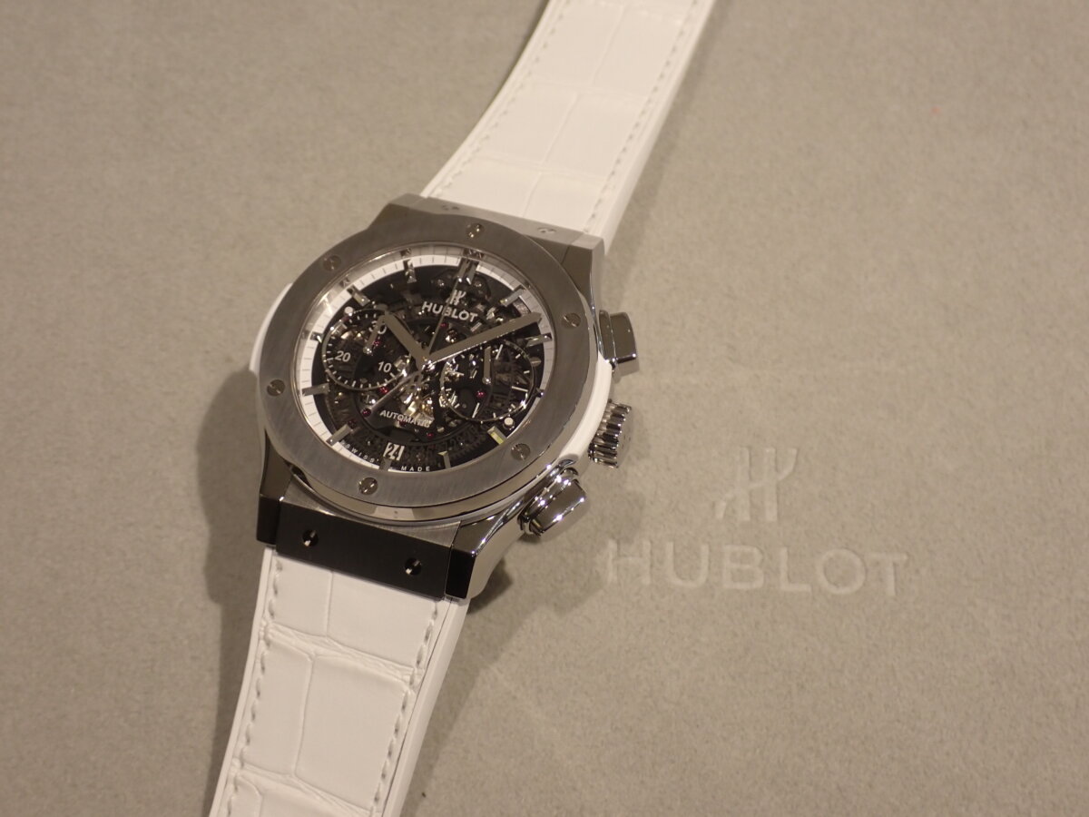 【HUBLOT】アエロ・フュージョン オールホワイトのご紹介 - HUBLOT 