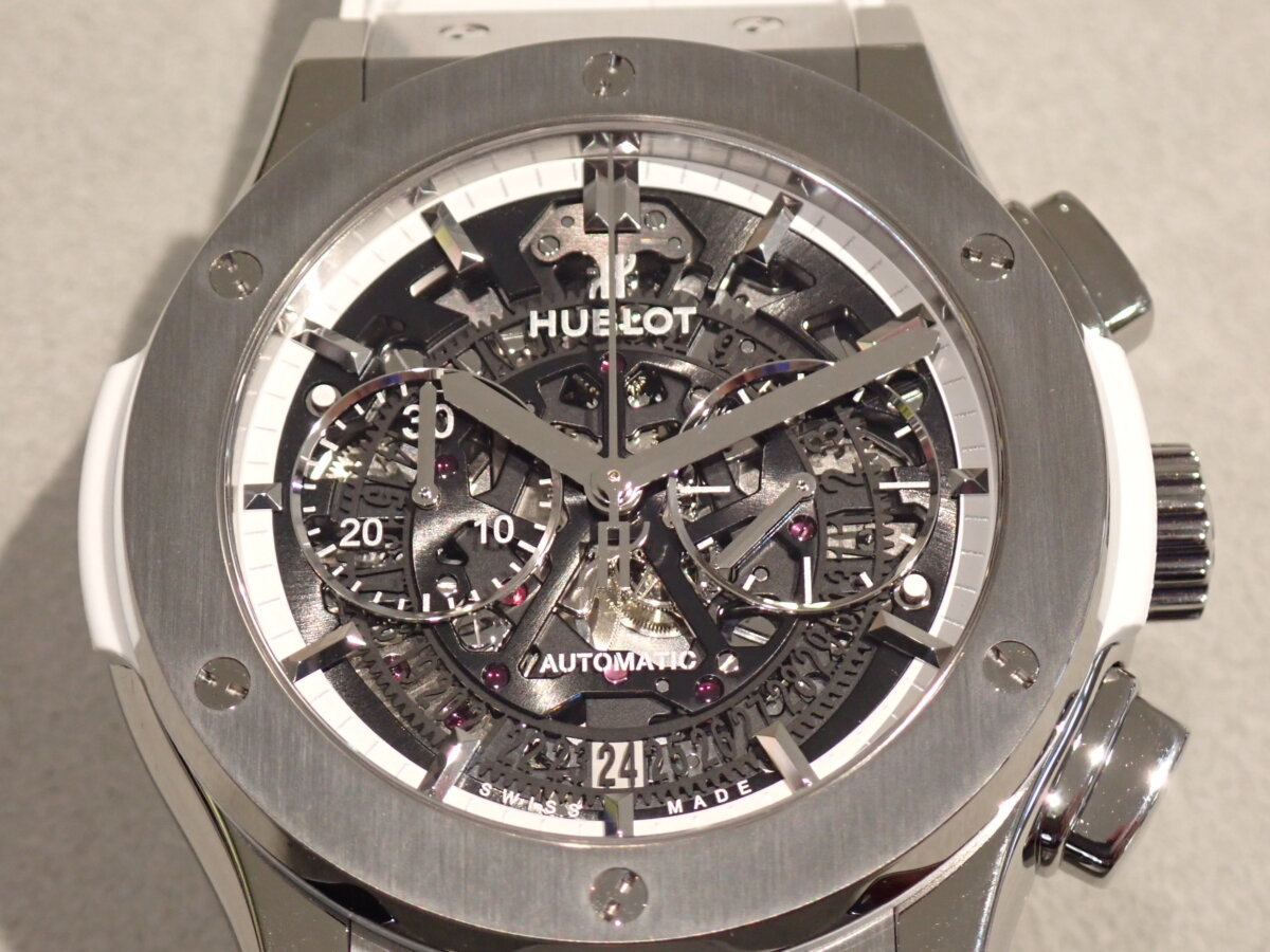 【HUBLOT】アエロ・フュージョン オールホワイトのご紹介 - HUBLOT 