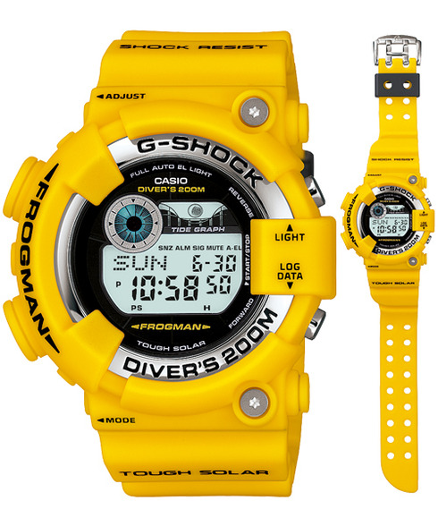 G-SHOCK FROGMAN フロッグマン DW-8250 イエロー