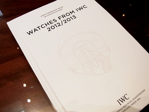 IWC・2012/2013カタログ届きました。　