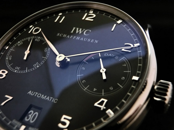 IWC 7日間パワーリザーブの「ポルトギーゼ・オートマティック