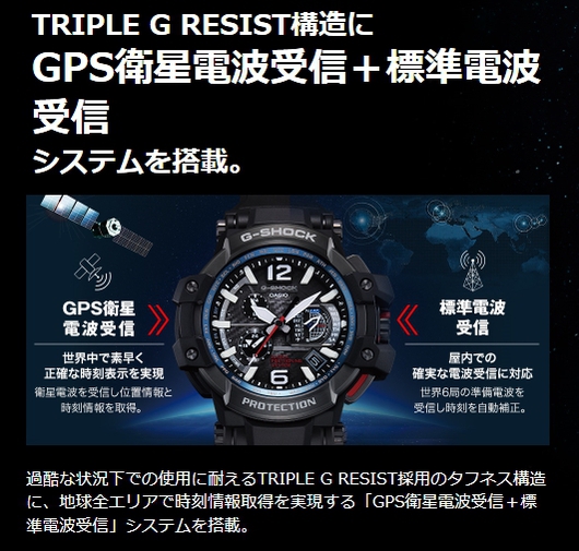 G-SHOCK GPSハイブリッド電波ソーラー『GPW-1000』シリーズ発売開始！ - G-SHOCK 