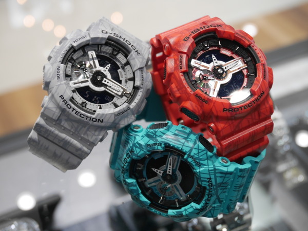 GA-110SL-4AJF CASIO G-SHOCK スラッシュ・パターン