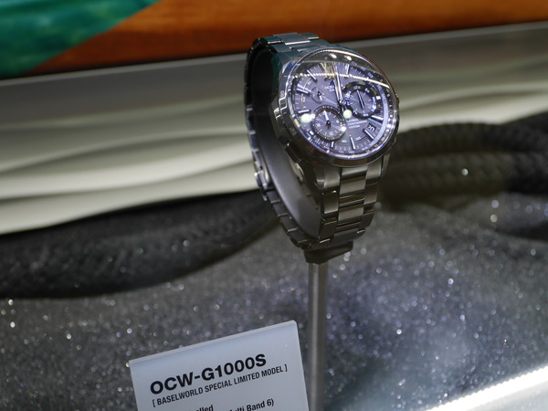 オシアナス 2015年新作「OCW-G1000S 世界限定300本」は完売 - OCEANUS 
