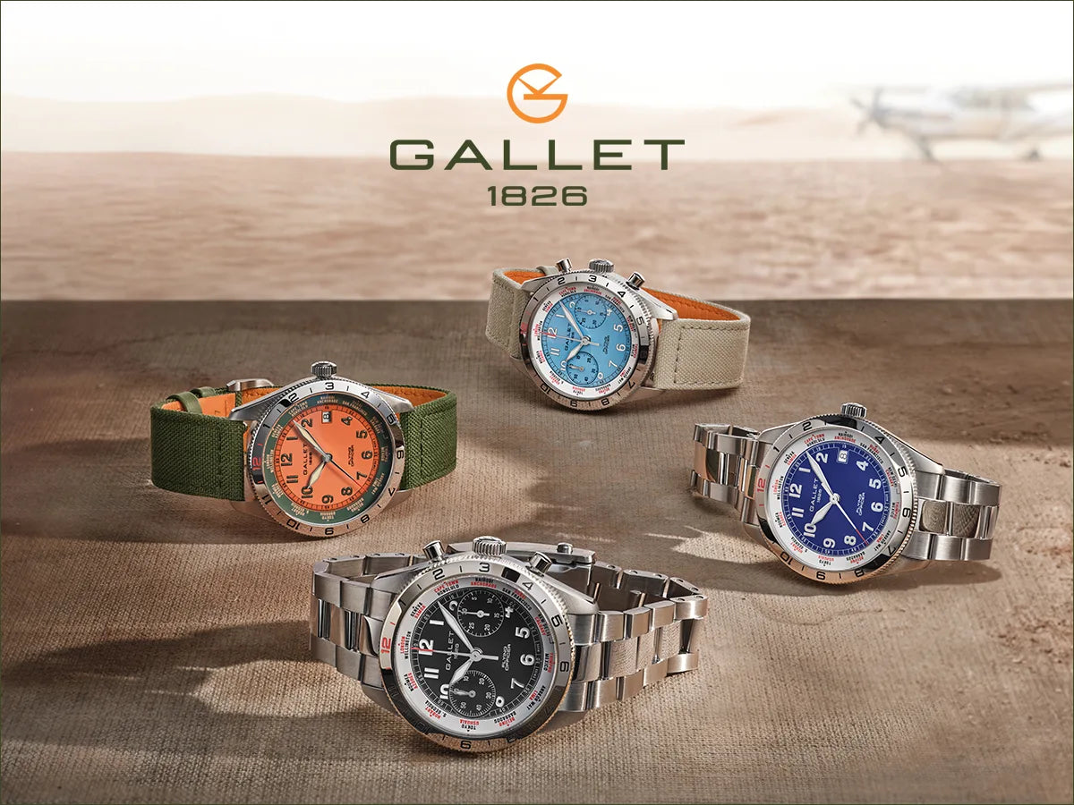 スイス時計ブランド「GALLET（ギャレ）」新規取扱い開始