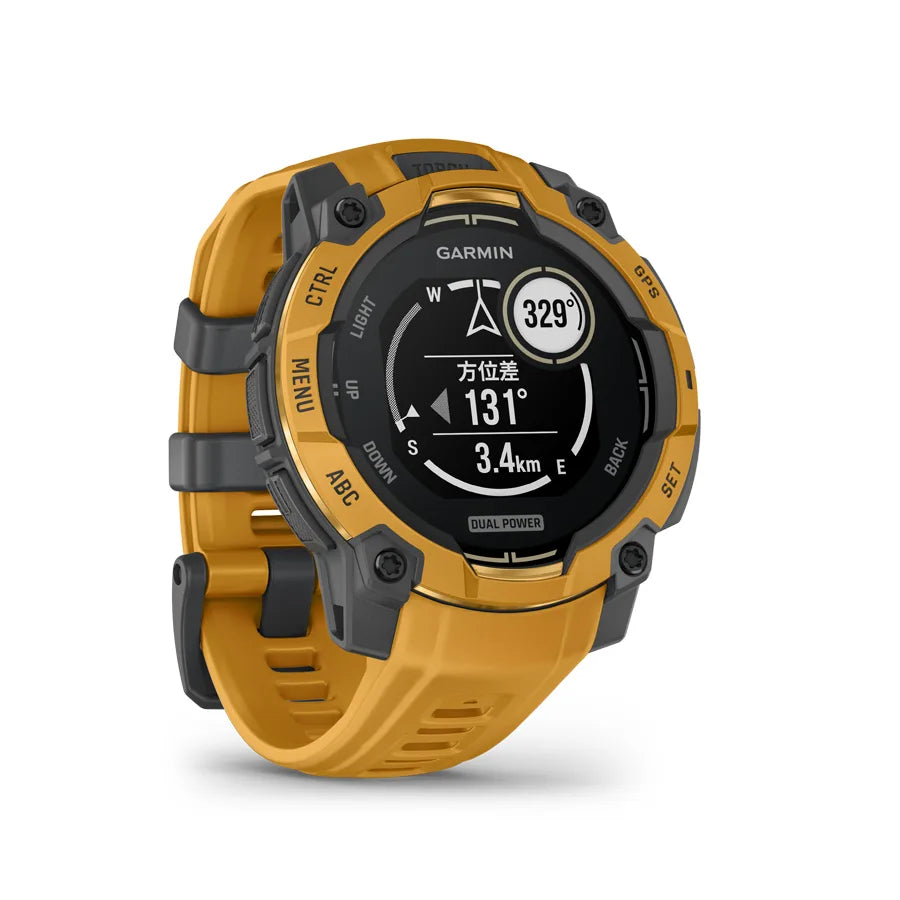 Instinct 3 Dual Power 45mm Sunburst