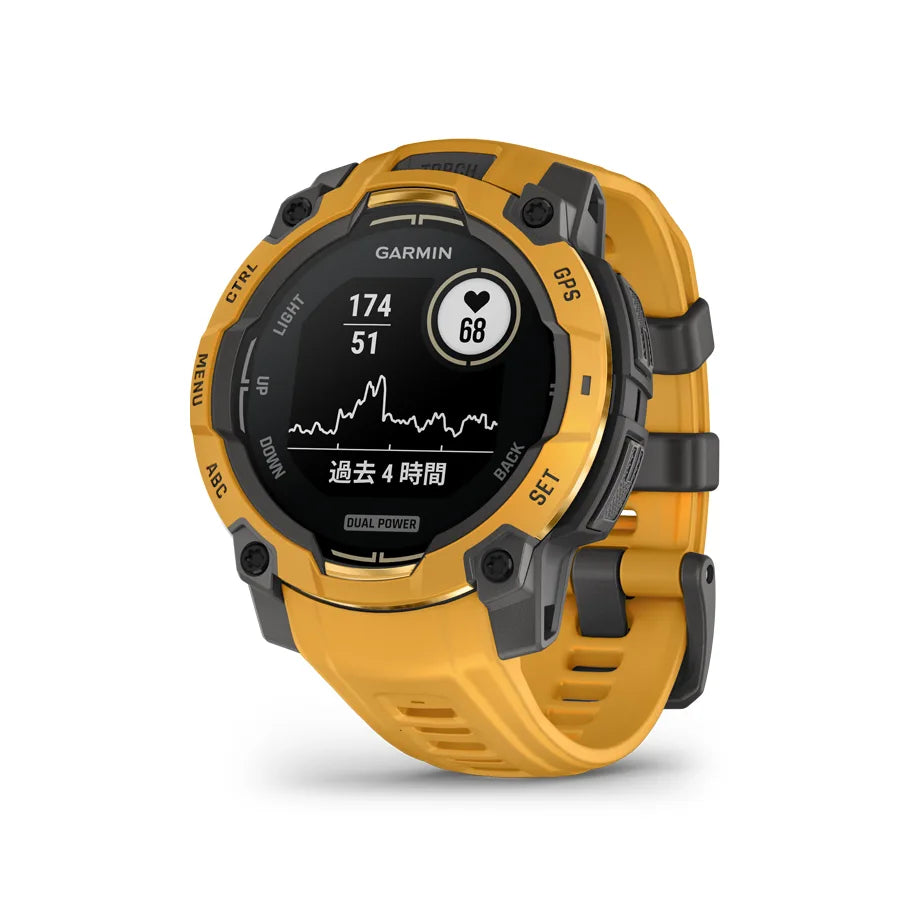 Instinct 3 Dual Power 45mm Sunburst