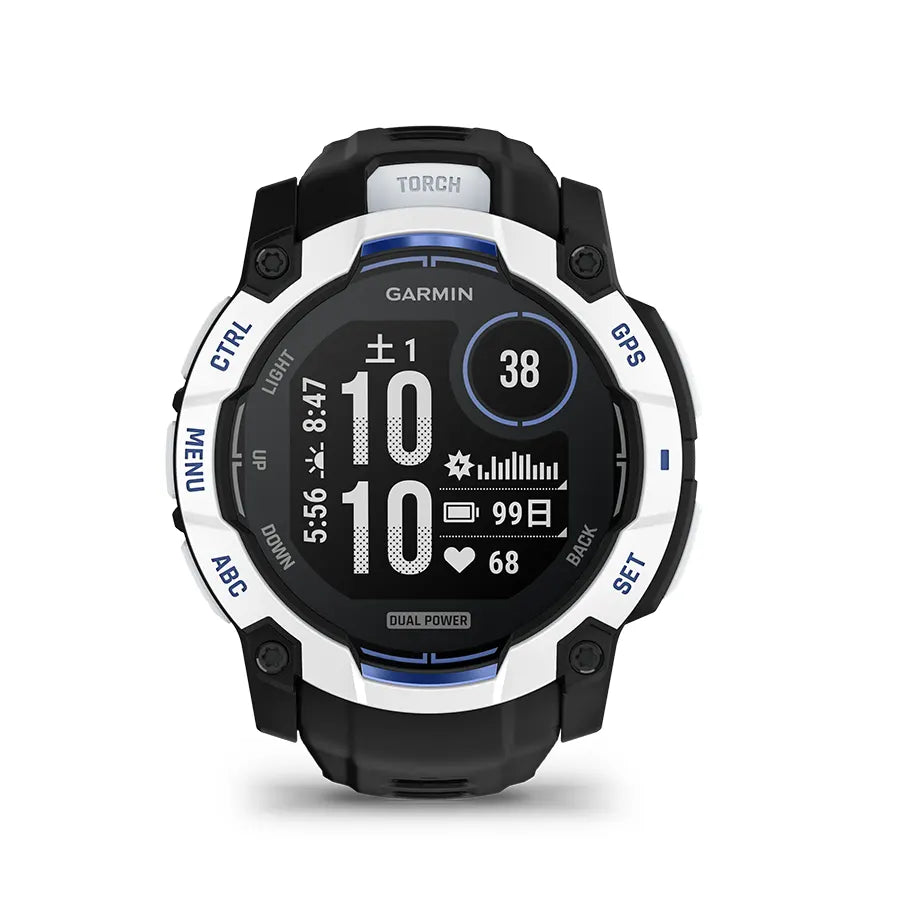 Instinct 3 Dual Power 50mm Whitestone / Black