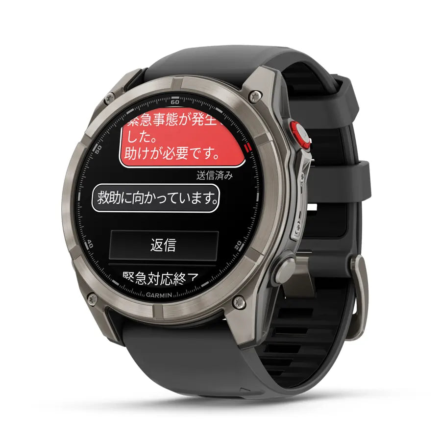 fēnix 8 Pro AMOLED 51mm Ti / Graphite|ガーミン – oomiya 公式サイト fēnix 8 Pro AMOLED 51mm Ti / Graphite|ガーミン – oomiya 公式サイト