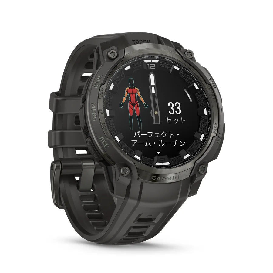 Instinct Crossover AMOLED Charcoal Grey