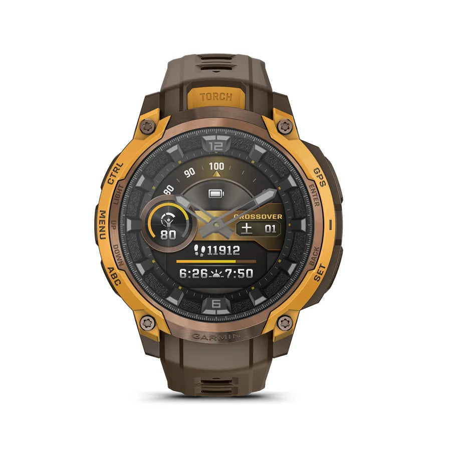 Instinct Crossover AMOLED Sunburst / Cocoa - 010-03398-31