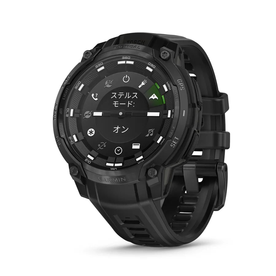 Jams 〜9/15(仮) Instinct Crossover AMOLED Tactical Black - 010-03398-32｜ガーミン
