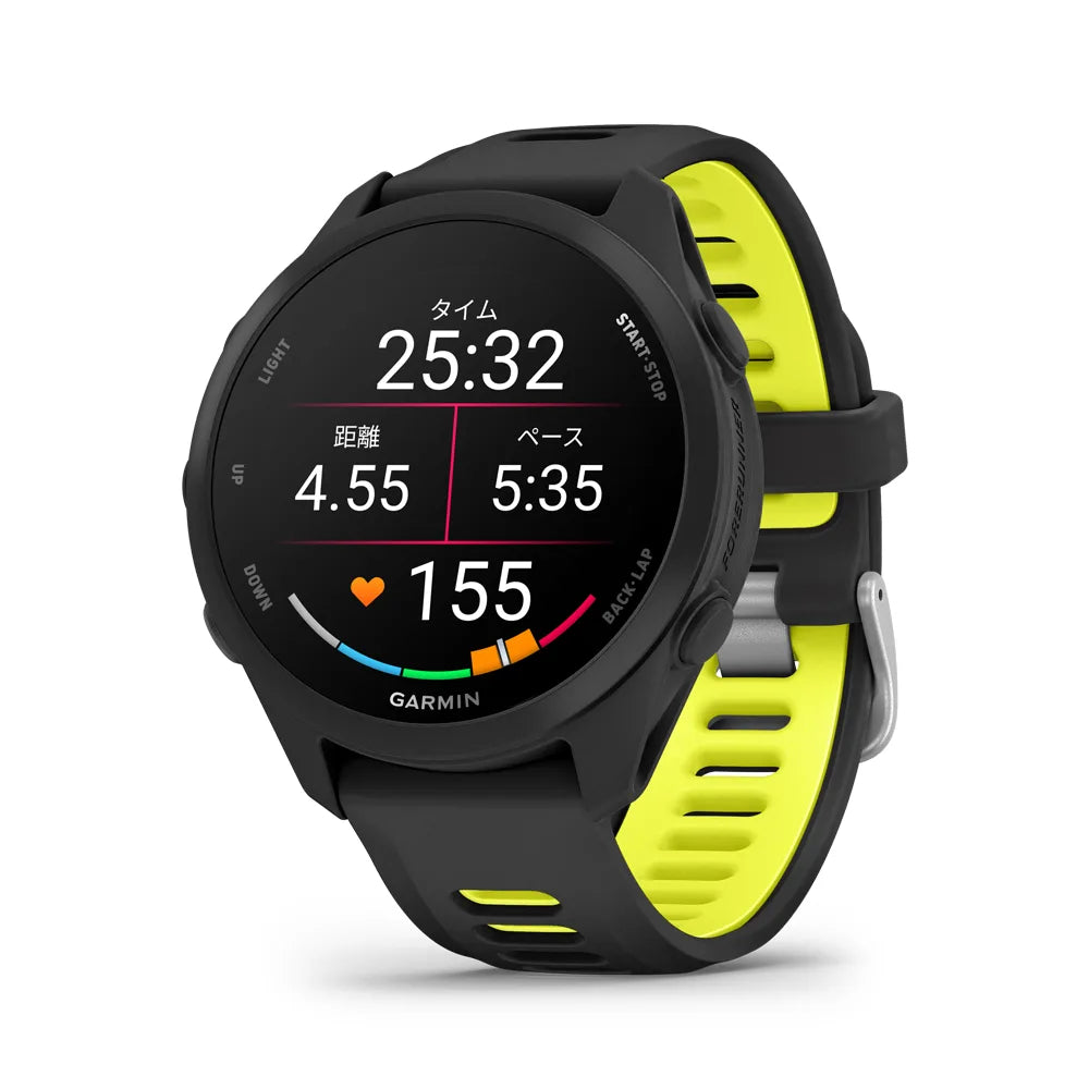 Forerunner 170 Black/Amp Yellow