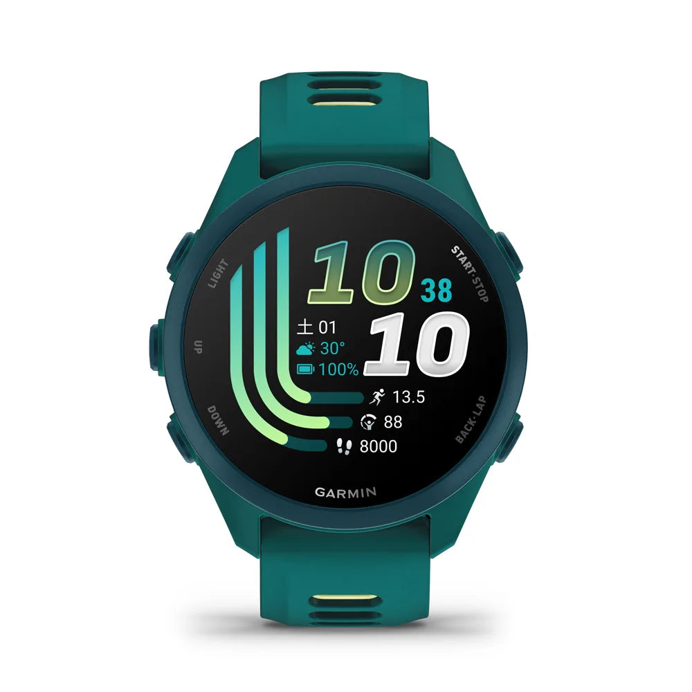 Forerunner 170 Music Teal Green/Citron - 010-03920-44｜ガーミン