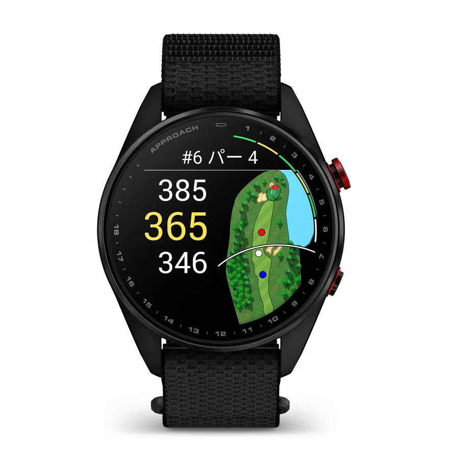 Approach S72 47mm Black / Red