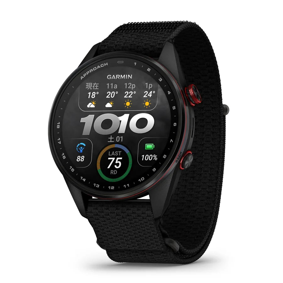 Approach S72 47mm Black / Red