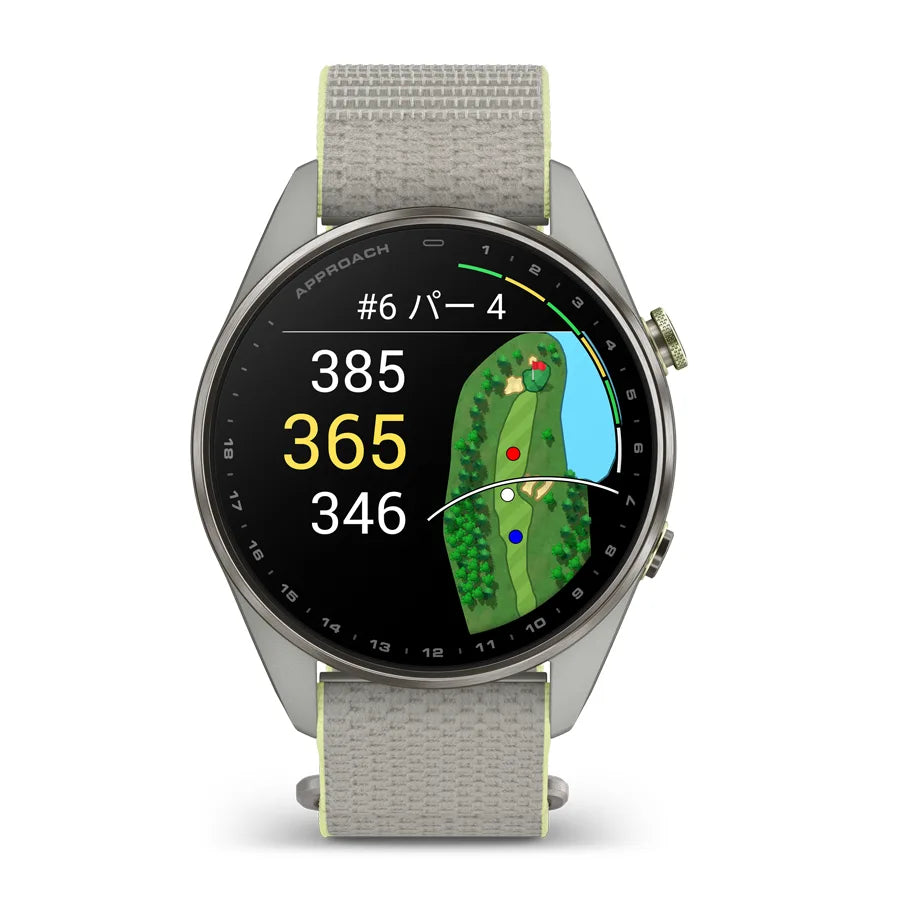 Approach S72 47mm Fog Gray / Citron