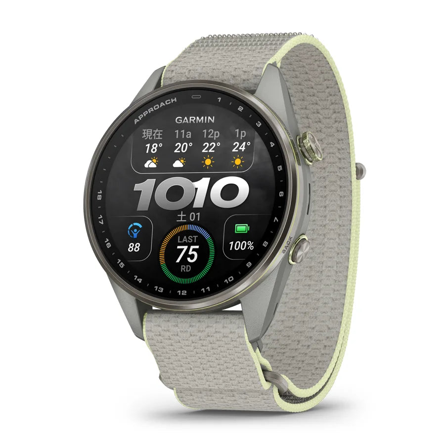Approach S72 47mm Fog Gray / Citron