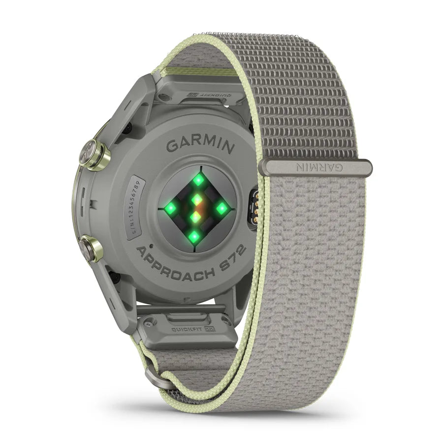 Approach S72 47mm Fog Gray / Citron