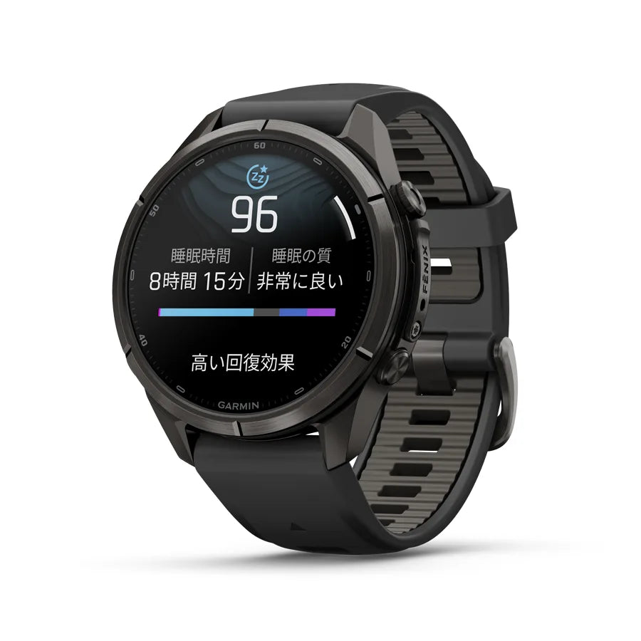 fēnix 9 Pro Sapphire AMOLED 43mm DLC Ti / Black
