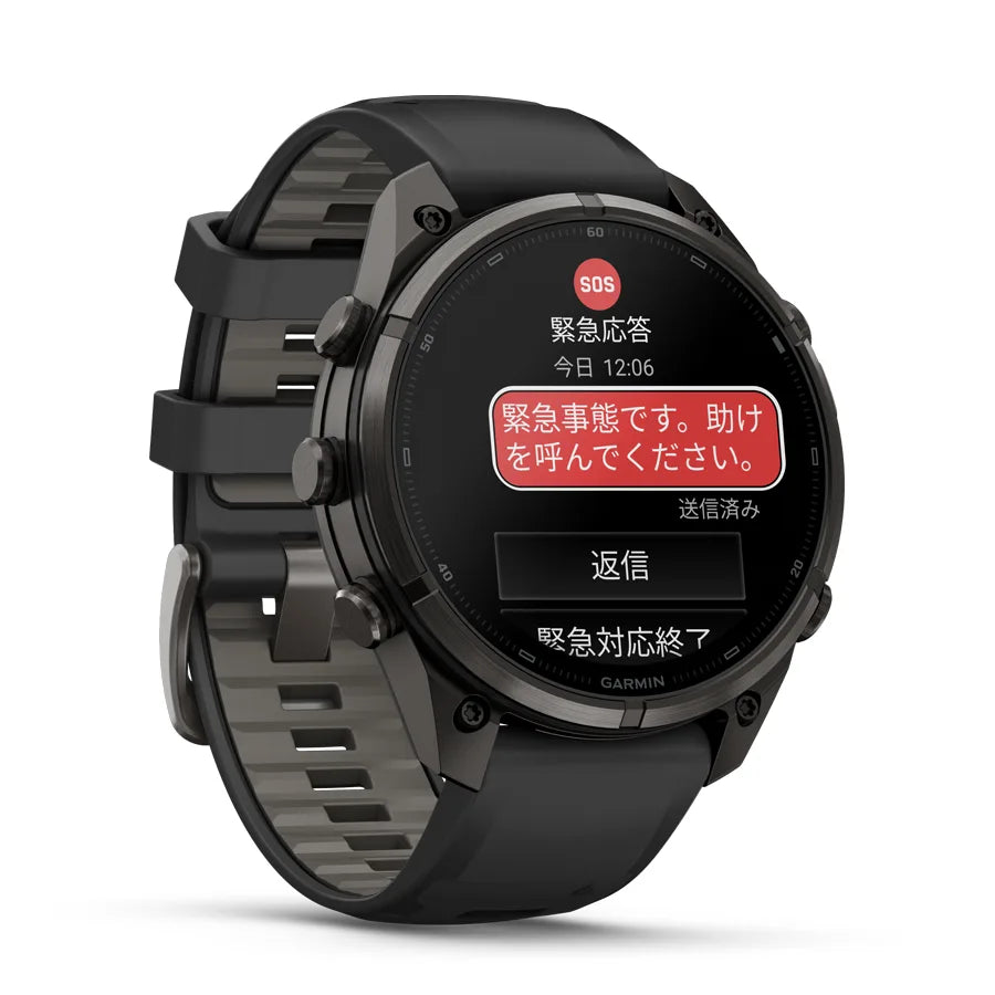 fēnix 9 Pro inReach Sapphire AMOLED 47mm DLC Ti / Black