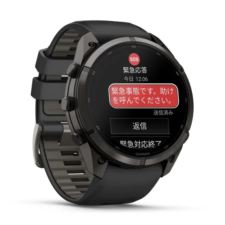 fēnix 9 Pro inReach Sapphire AMOLED 51mm DLC Ti / Black